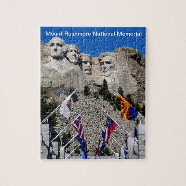 Puzzle Recuerdo conmemorativo nacional del monte Rushmore (Vertical)