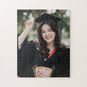 Puzzle Recuerdo de foto de graduación personalizada regal