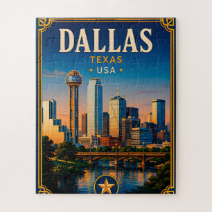 Puzzle ⭐ Recuerdo de vacaciones en Dallas Texas