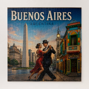Puzzle 🧲 Recuerdo de viaje a Buenos Aires Argentina para