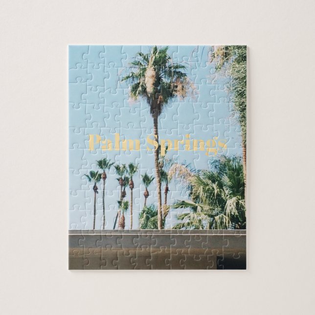 Puzzle Recuerdo de viaje a Palm Springs (Vertical)
