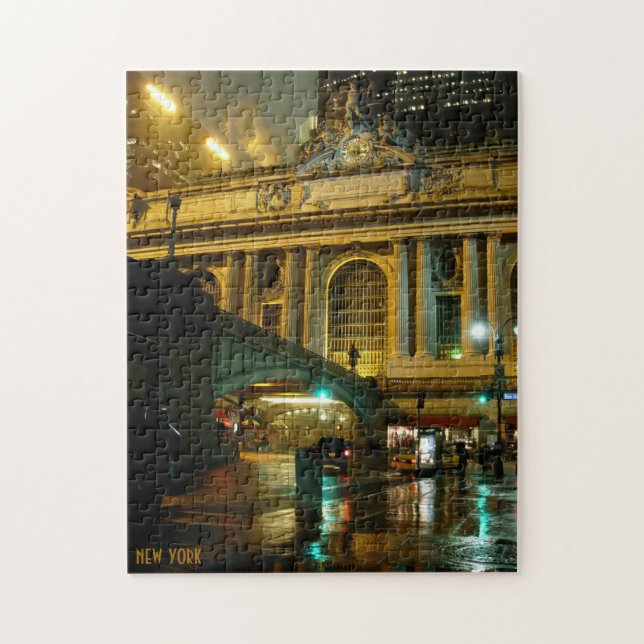 Puzzle Recuerdos centrales magníficos de New York City (Vertical)
