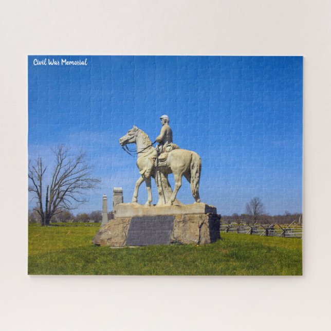 Puzzle Recuerdos de la Guerra Civil de Estados Unidos (Horizontal)