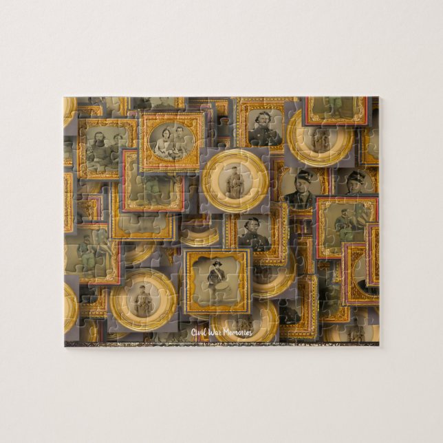 Puzzle Recuerdos de la Guerra Civil de Estados Unidos (Horizontal)