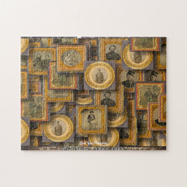 Puzzle Recuerdos de la Guerra Civil de Estados Unidos (Horizontal)