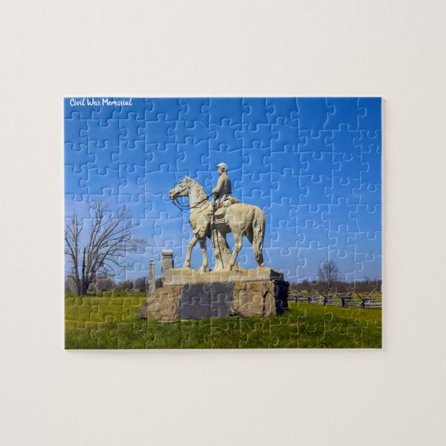 Puzzle Recuerdos de la Guerra Civil Estadounidense (Horizontal)