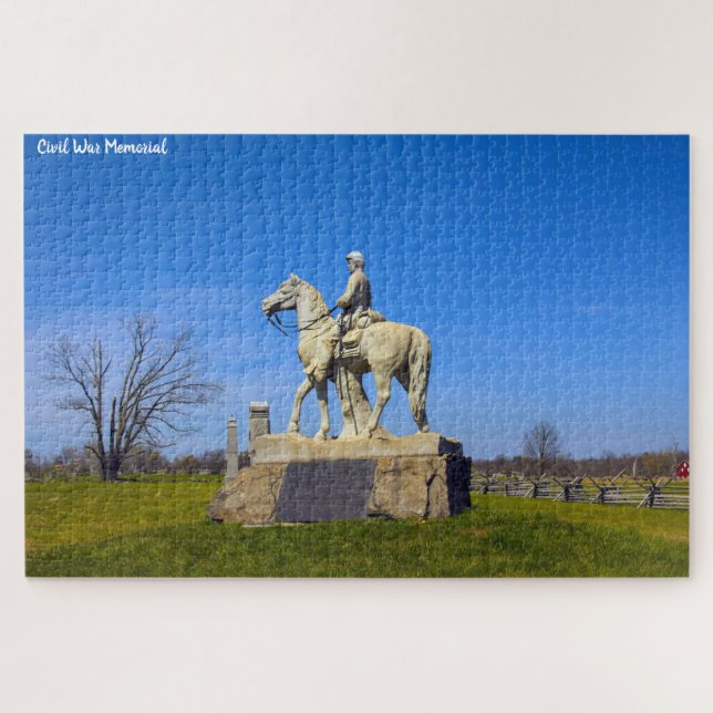 Puzzle Recuerdos de la Guerra Civil Estadounidense (Horizontal)