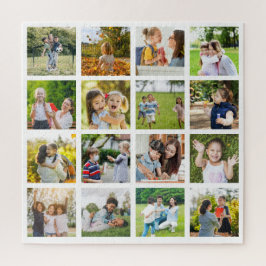 Puzzle Recuerdos en movimiento: Personalizable 16 Collage