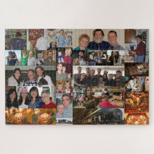 Puzzle Recuerdos familiares personalizados