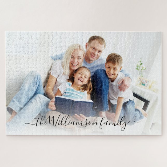 Puzzle Recuerdos fotográficos familiares Personalizado pe (Horizontal)