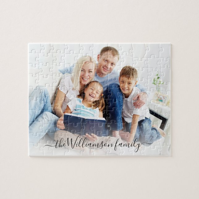 Puzzle Recuerdos fotográficos familiares Personalizado pe (Horizontal)