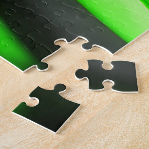 Puzzle Red abstracta de ciencia ficción en rosa y verde n