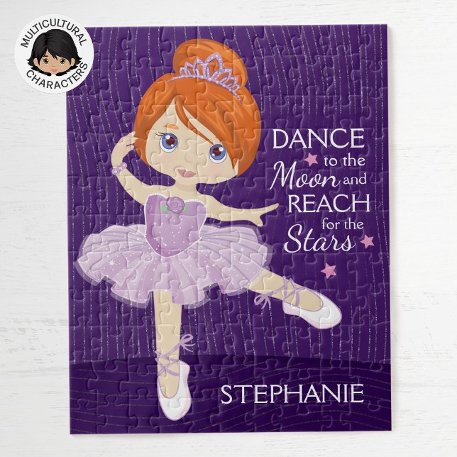 Puzzle Red Hair Ballerina (Subido por el creador)