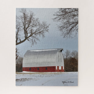Puzzle Red Kansas Barn