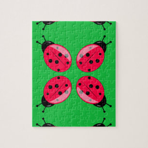 Puzzle Red Ladybugs