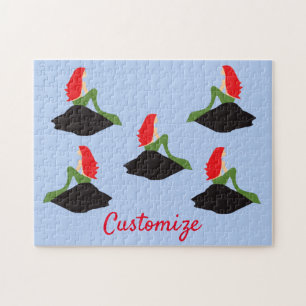 Puzzle Red Mermaid Sitting Thunder_Cove