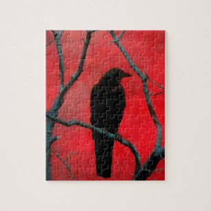 Puzzle Red Night Crow