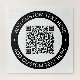 Puzzle Reemplazar con su propio código QR o imagen cargad
