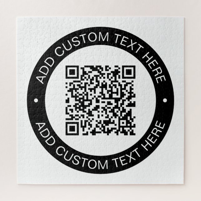 Puzzle Reemplazar por su propio código QR cargado o image (Vertical)