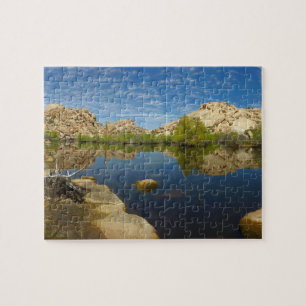 Puzzle Reflejo de Barker Dam en Joshua Tree II