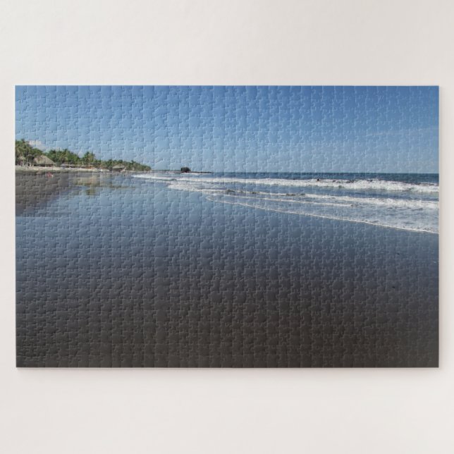 Puzzle reflejo de la playa (Horizontal)
