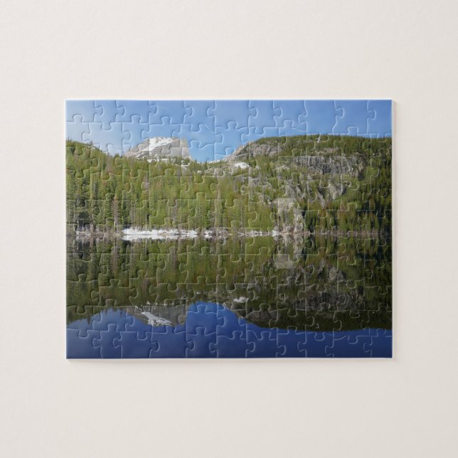 Puzzle Reflejo del lago Bear I (Horizontal)