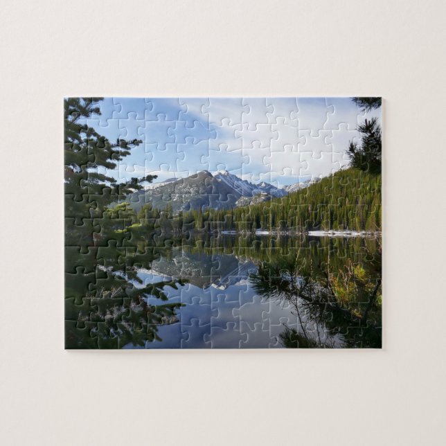 Puzzle Reflejo del lago Bear III (Horizontal)