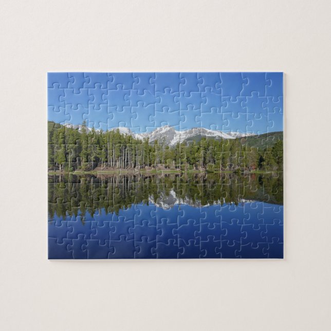 Puzzle Reflejo del lago Sprague (Horizontal)