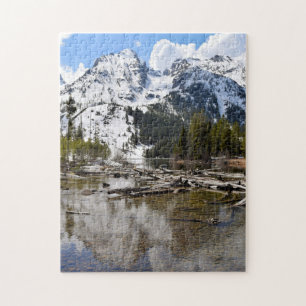 Puzzle Reflejos de las Montañas Rocosas - 11x14 - 252 pcs