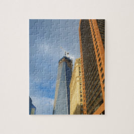 Puzzle Reflejos de rascacielos de Nueva York