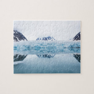Puzzle Reflejos del glaciar, Noruega