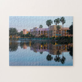 Puzzle Reflejos del Resort de Tarde