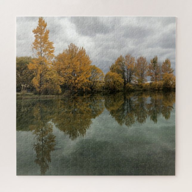 Puzzle reflejos dorados (Horizontal)