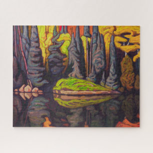 Puzzle Reflejos, Lago Sand, Algoma Lawren Harris