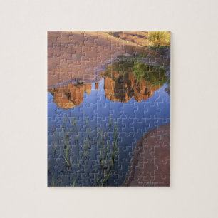 Puzzle Reflexión de la roca de la catedral, Sedona,