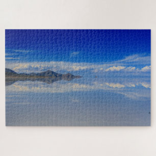 Puzzle reflexión de las llanuras salinas de uyuni
