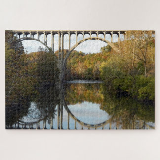 Puzzle Reflexión de puente