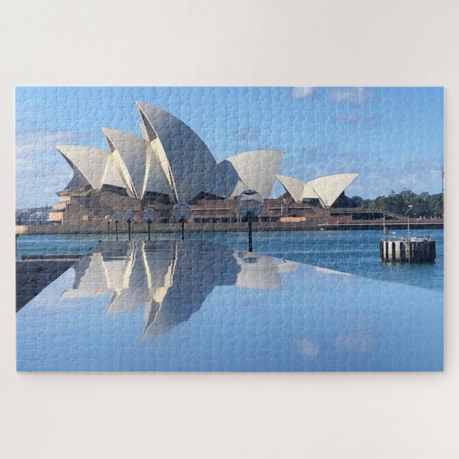Puzzle reflexión del teatro de ópera de sydney (Horizontal)