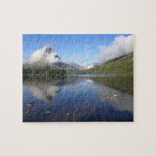 Puzzle Reflexión en el lago Two Medicine