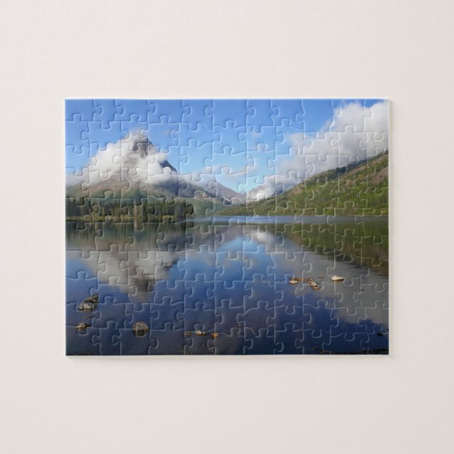 Puzzle Reflexión en el lago Two Medicine (Horizontal)