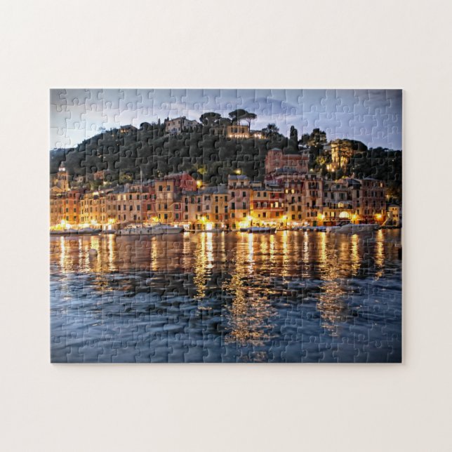Puzzle Reflexiones de la tarde de Portofino - 11x14 - PC (Horizontal)