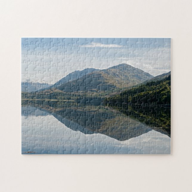 Puzzle Reflexiones de las montañas de Loch Creran - Escoc (Horizontal)