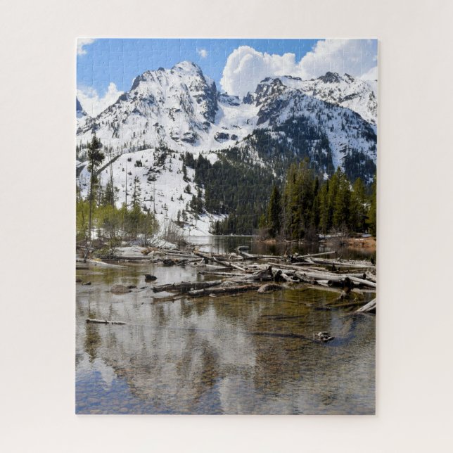 Puzzle Reflexiones de Montaña Rocosa - 16x20 - 520 pcs. (Vertical)