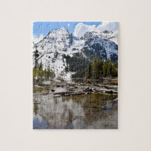 Puzzle Reflexiones de Montaña Rocosa - 8x10 - 110 pcs.