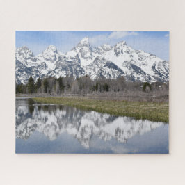 Puzzle Reflexiones del Tetons magnífico - 16x20 - 520 PC