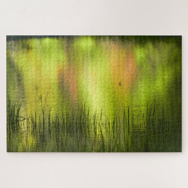 Puzzle Reflexiones en el lago espejo | Yosemite (Horizontal)