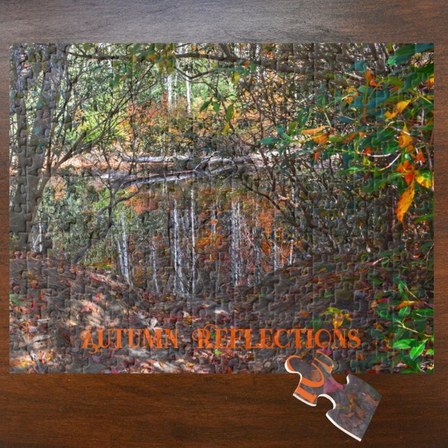 Puzzle Reflexiones fotográficas de la Corriente de Montañ (Subido por el creador)