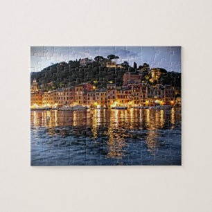 Puzzle Reflexiones nocturnas de Portofino - 8x10 - 110 pc