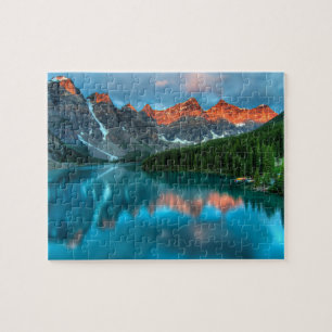 Puzzle Reflexiones Parque nacional Moraine Lake Banff