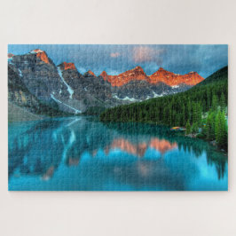 Puzzle Reflexiones Parque nacional Moraine Lake Banff
